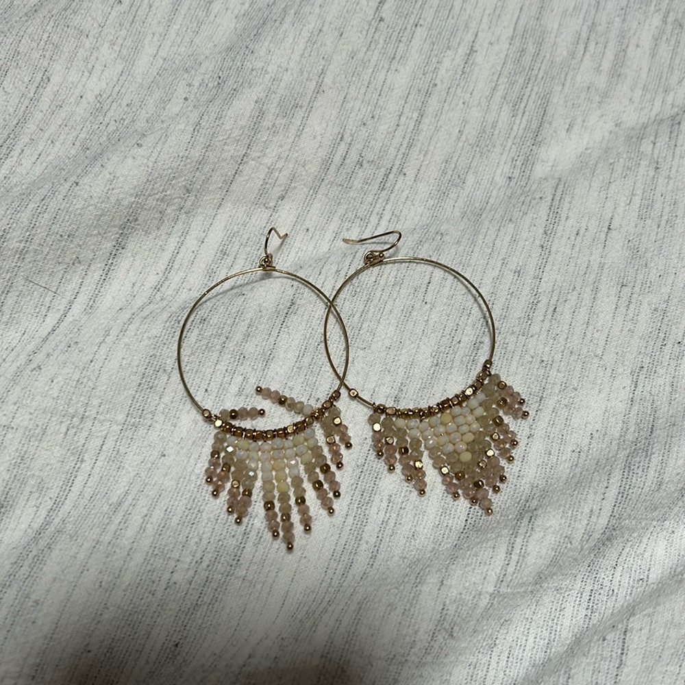 Sparkly hoops